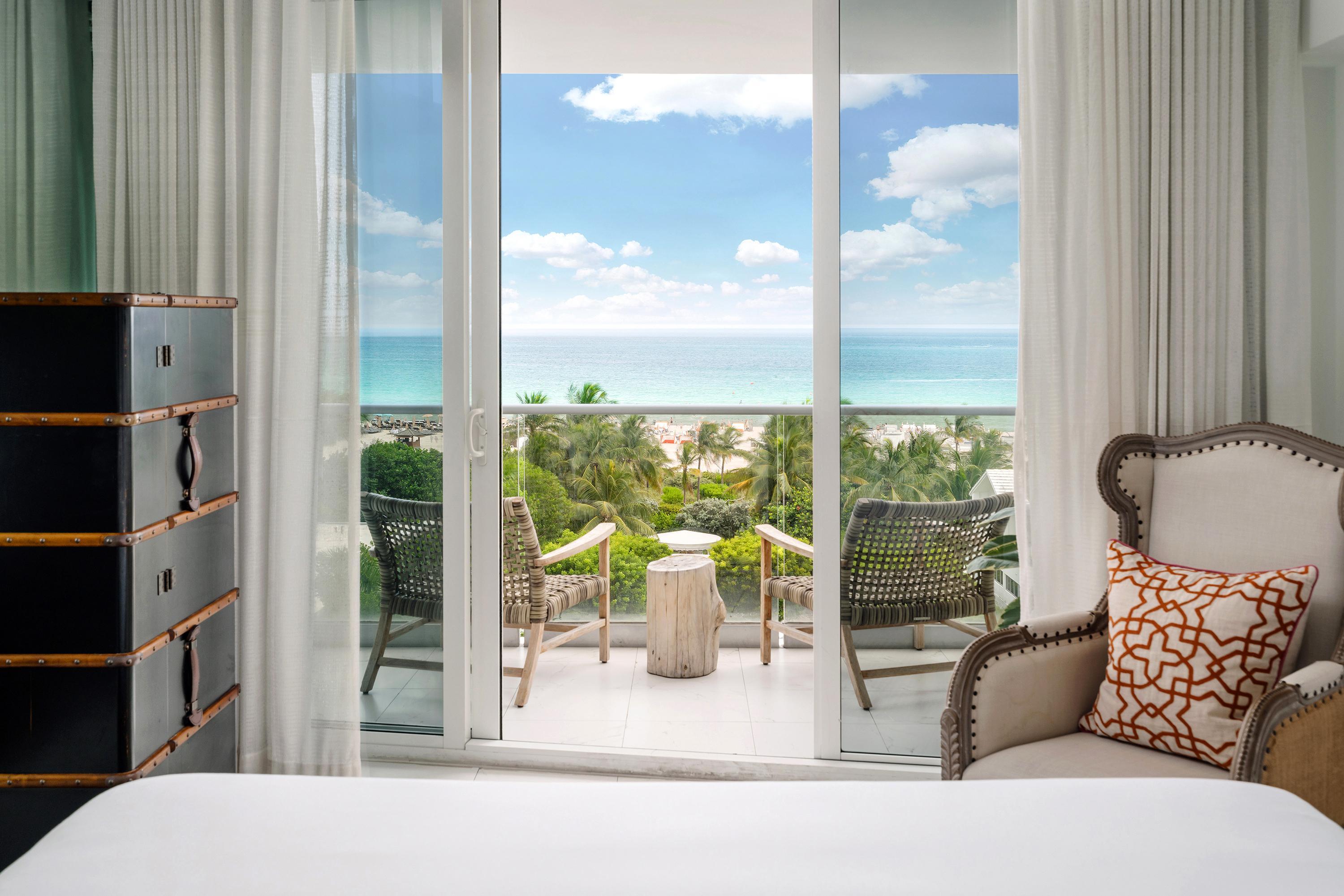 Nautilus Sonesta Miami Beach Luaran gambar Ocean view from a bedroom