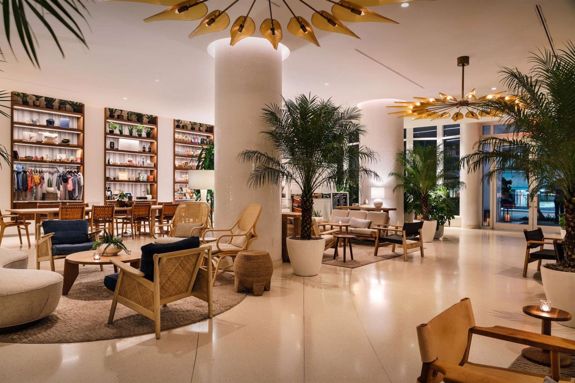 Nautilus Sonesta Miami Beach Luaran gambar The lobby of the 1 Hotel South Beach
